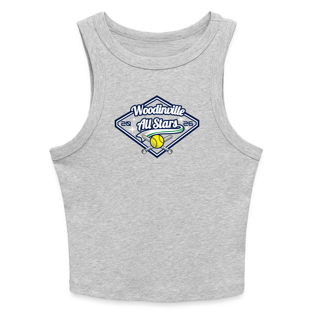 All Stars | Rib Women's Tank Top - heather gray