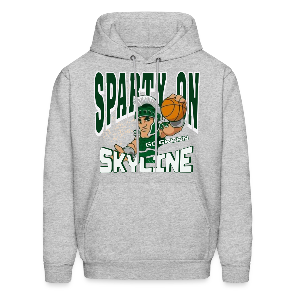 SLAM DUNK SPARTY ON Hoodie - heather gray