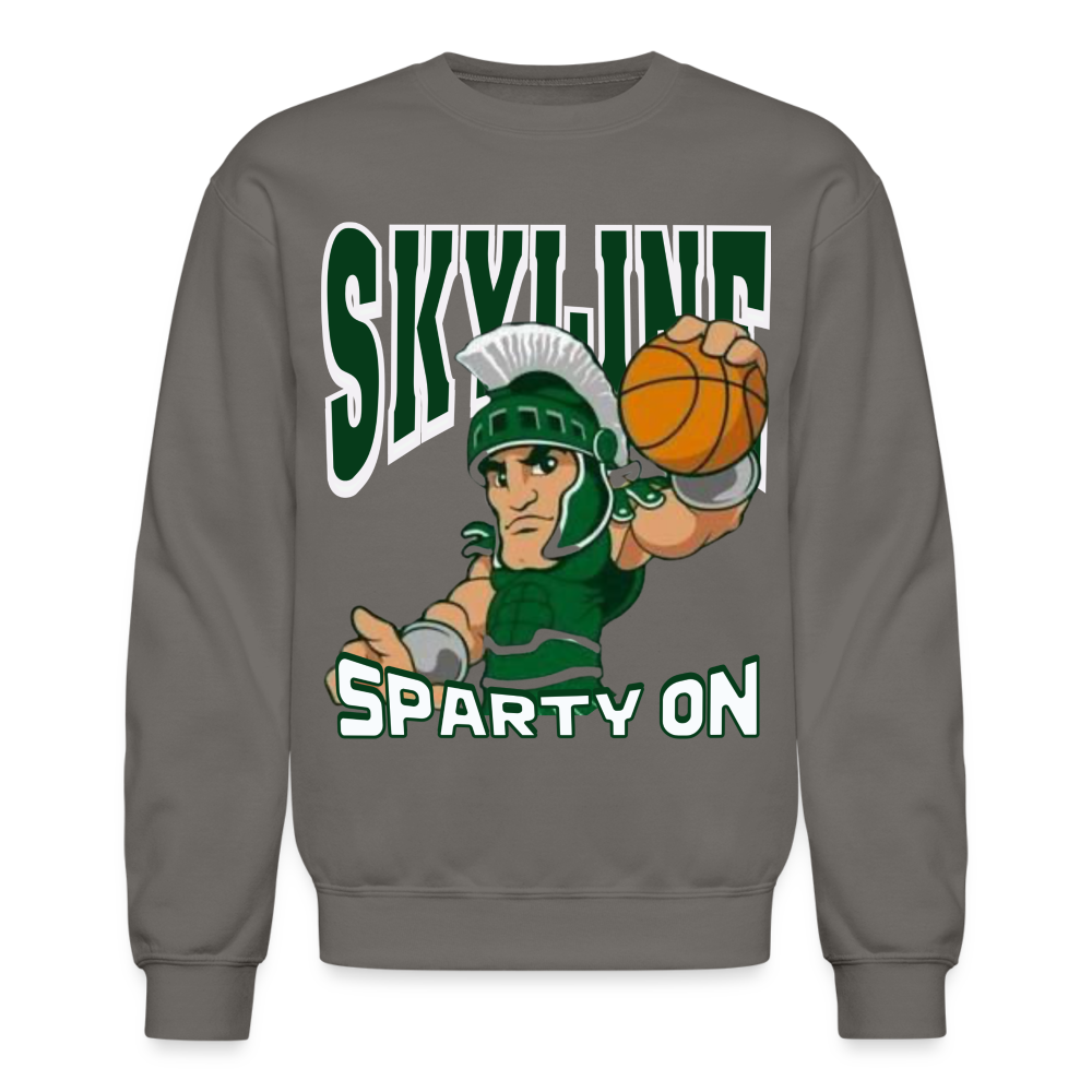 SKYLINE SLAM DUNK Crewneck Sweatshirt - asphalt gray