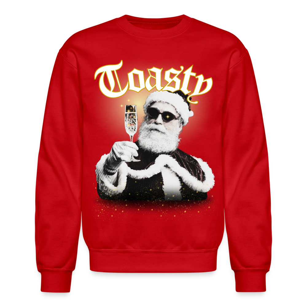 Feelin Toasty Crew - HOLIDAY - red