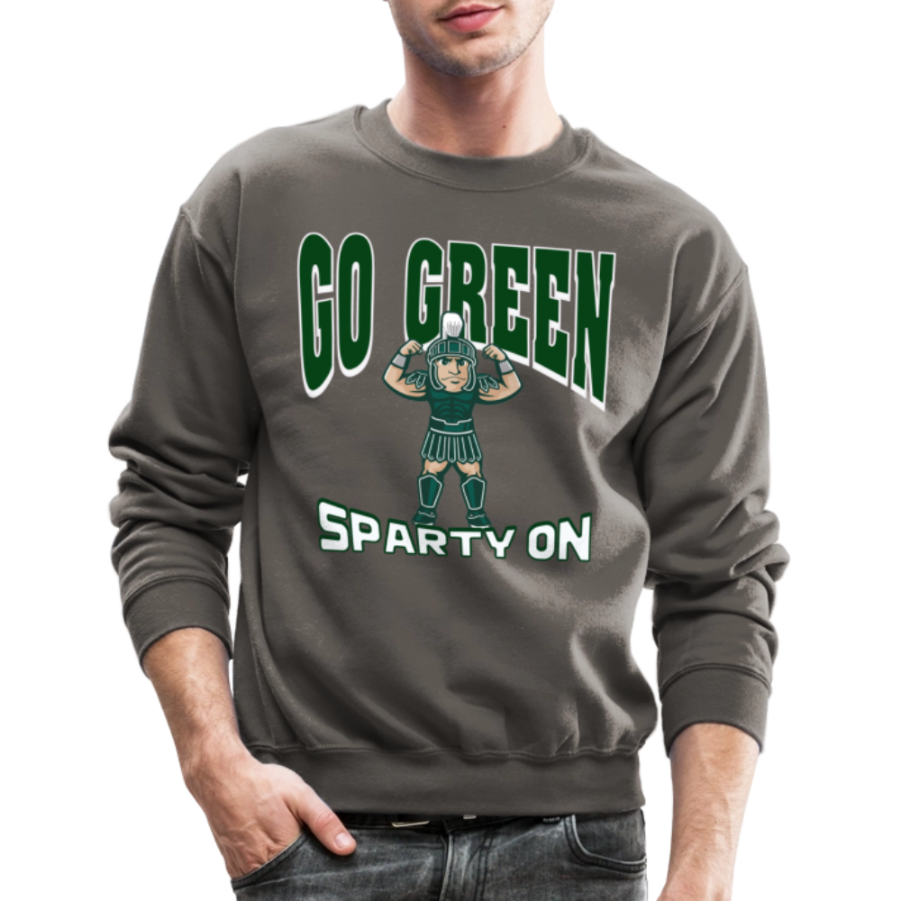 Sparty Basic Crewneck Sweatshirt - asphalt gray