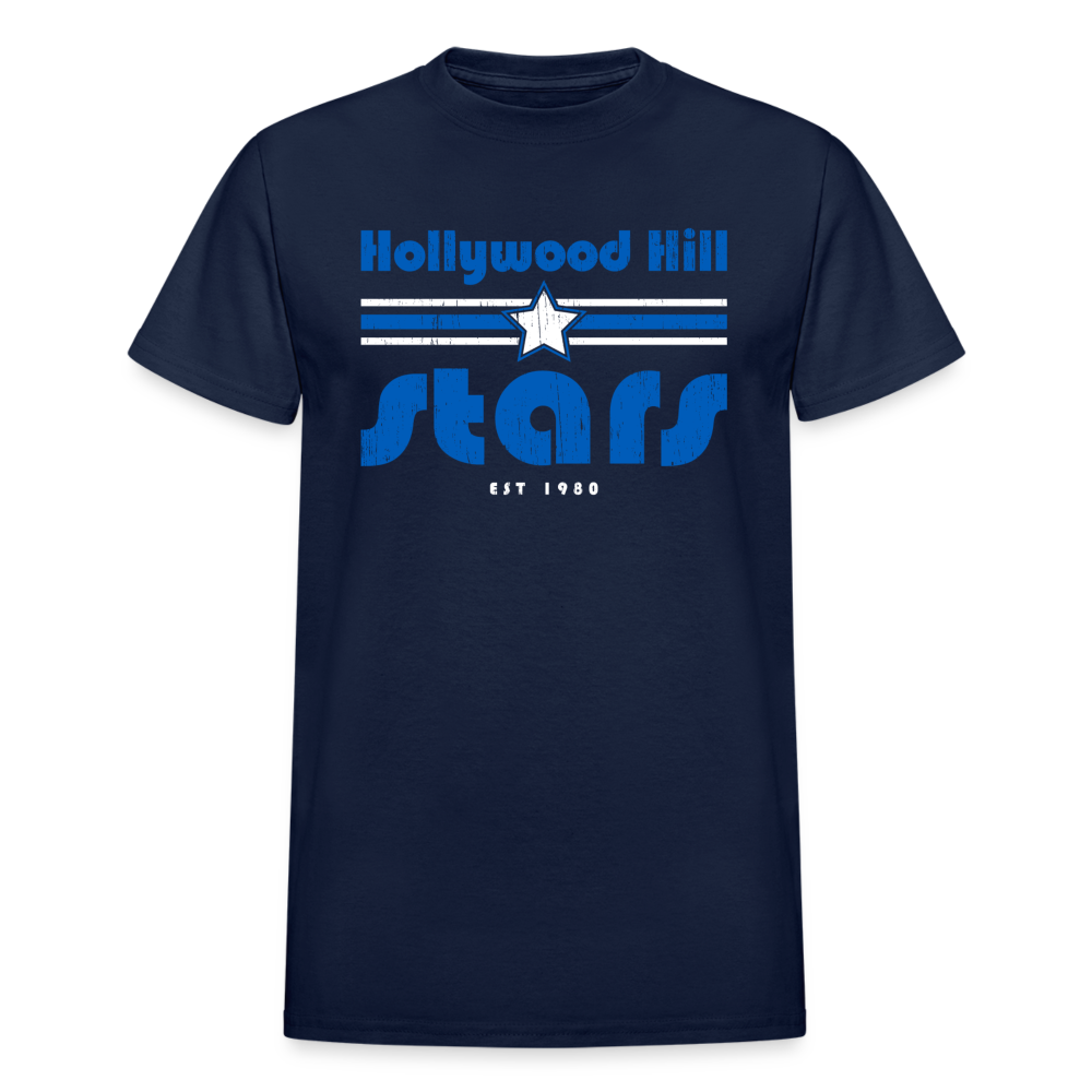 HHE STARS Adult T-Shirt - navy