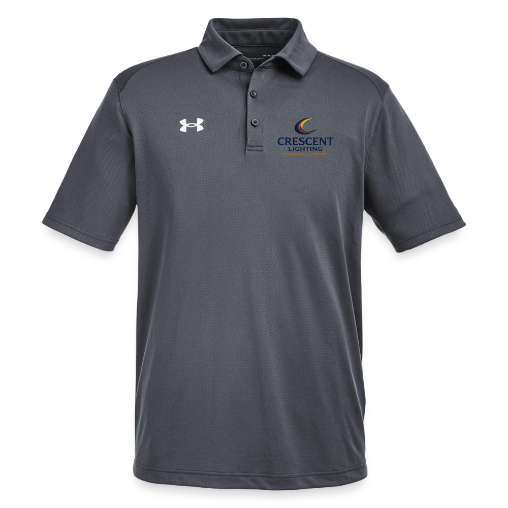 Crescent Lighting | Under Armour Men's Tech Polo - gray/white