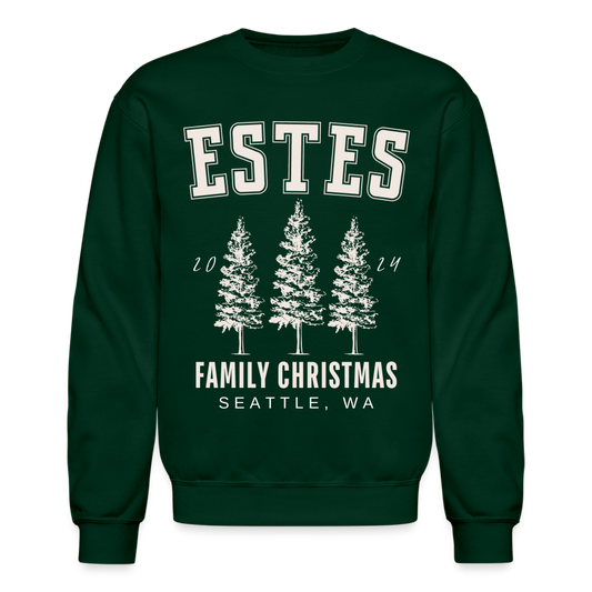 ESTES TREES CREW - forest green