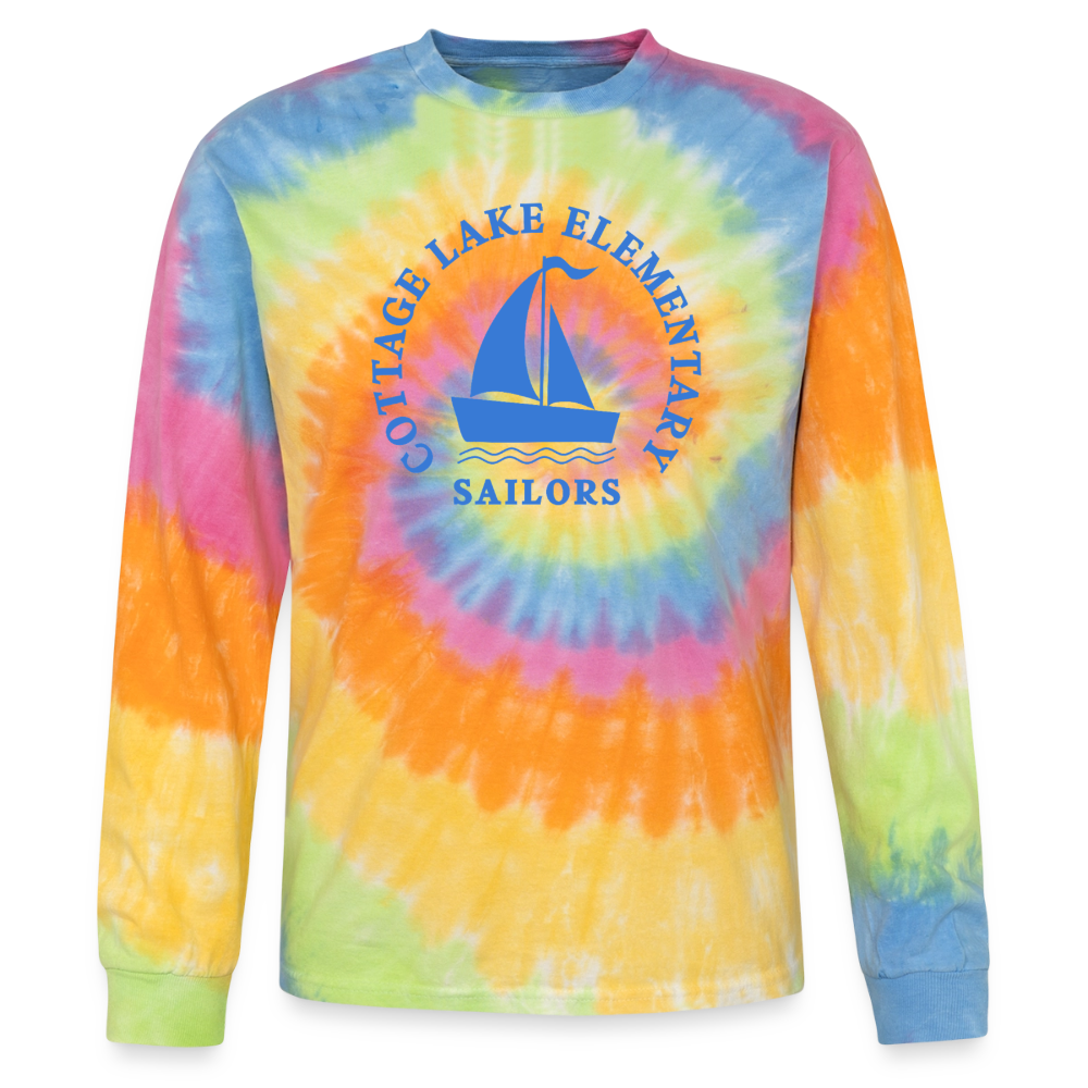 CL Spring | Tie Dye Long Sleeve T-shirt - rainbow