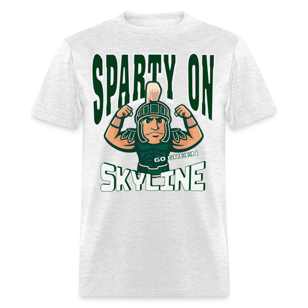 MUSCLE SPARTY ON Unisex Classic T-Shirt - light heather gray