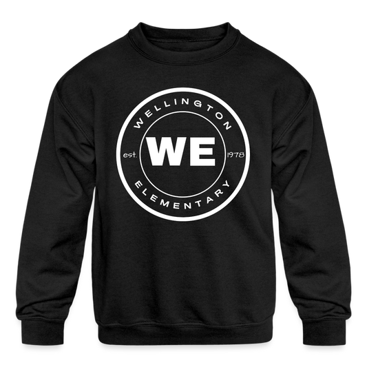 W.E. Kids' Crewneck Sweatshirt - black