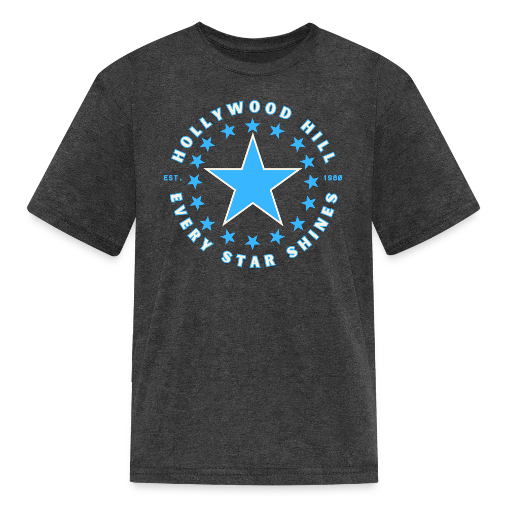 THE STAR Kids' T-Shirt - heather black