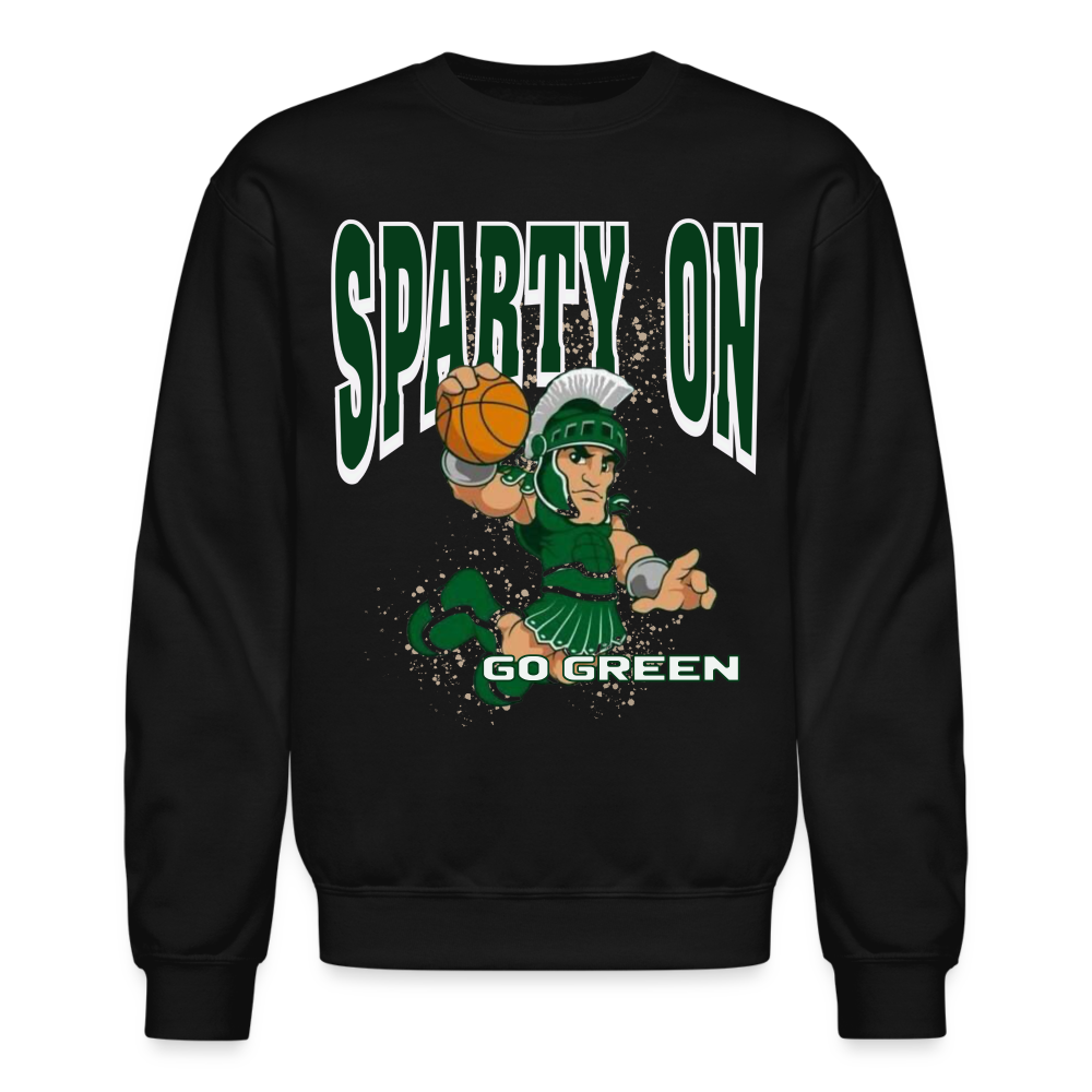 GO GREEN Crewneck Sweatshirt - black