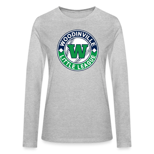 Woodinville LL Women's Long Sleeve T-Shirt - heather gray