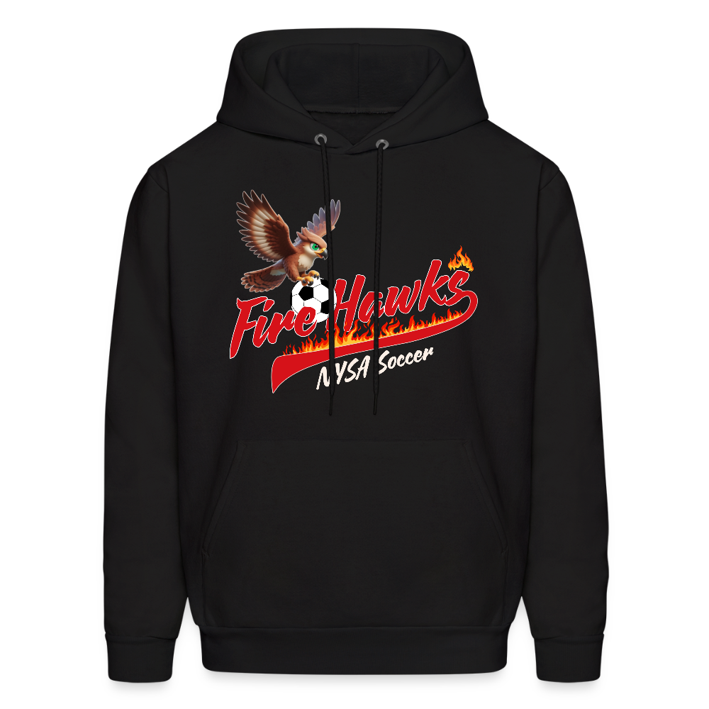 Fire Hawks Hoodie - black