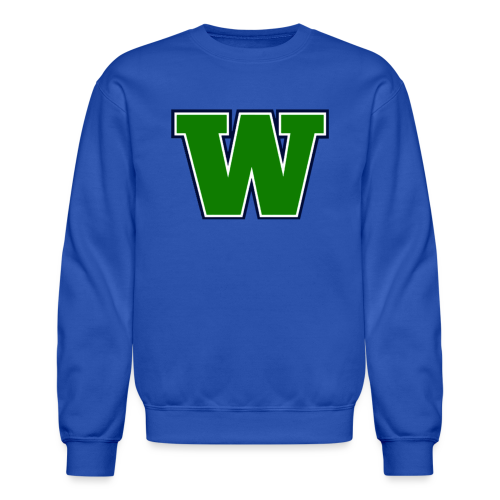 Woodinville LL W Crew - royal blue