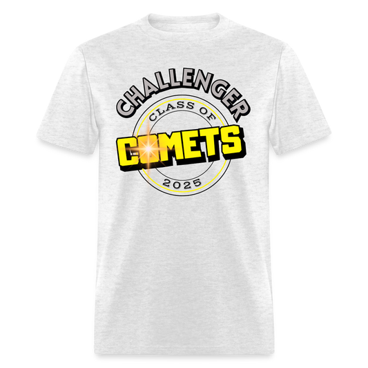 COMETS FULL LOGO 2025 - light heather gray