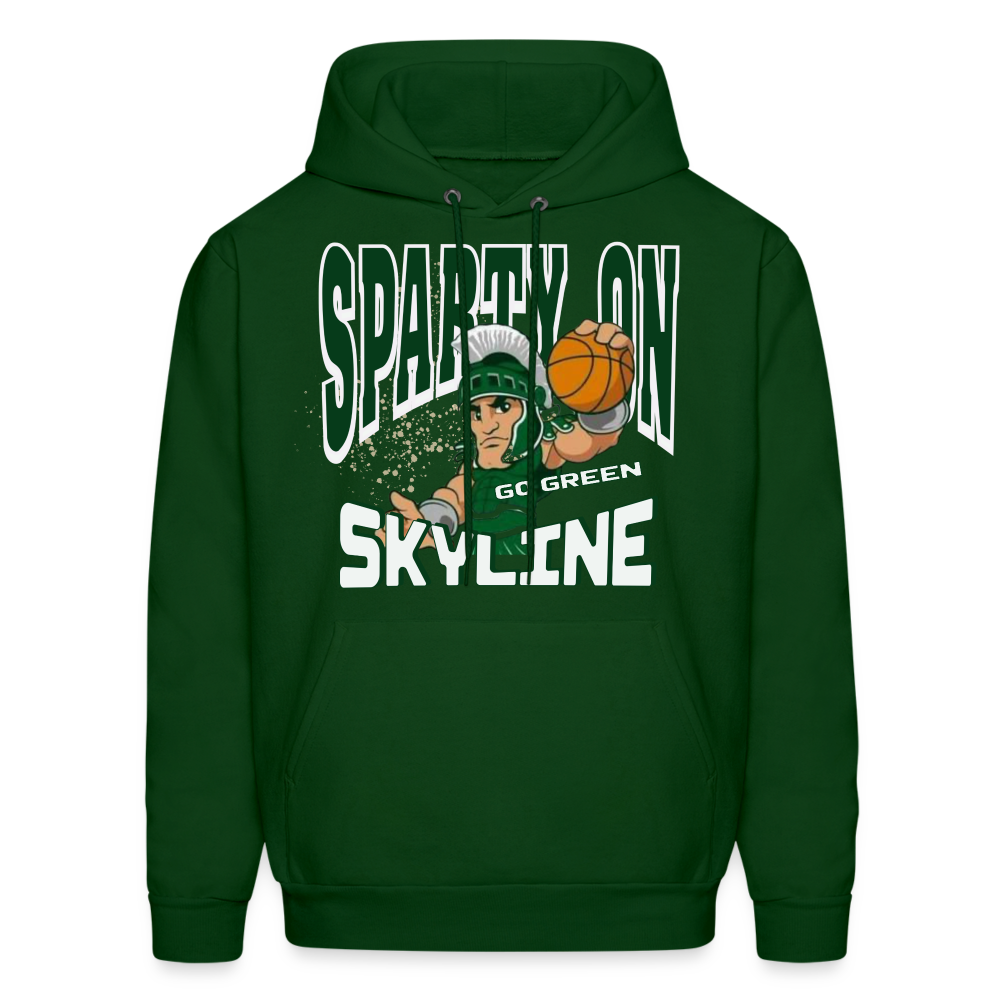 SLAM DUNK SPARTY ON Hoodie - forest green