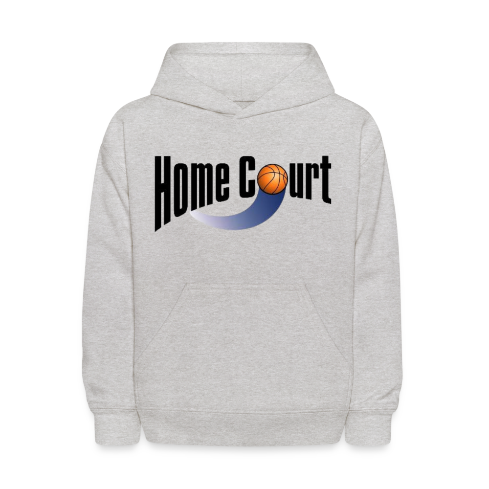 Home Court Youth Hoodie - heather gray