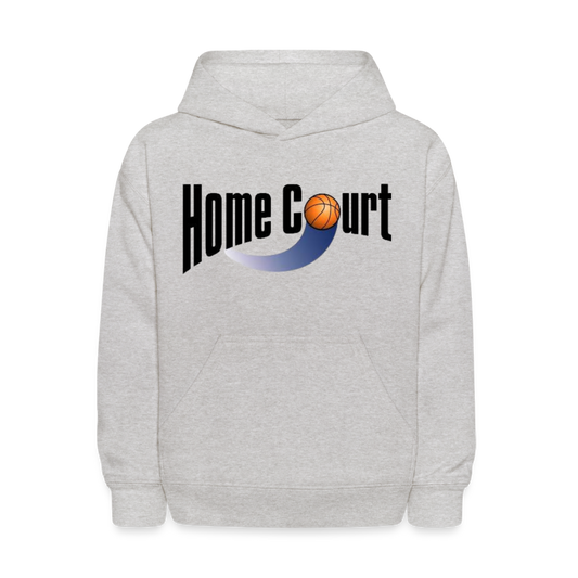 Home Court Youth Hoodie - heather gray