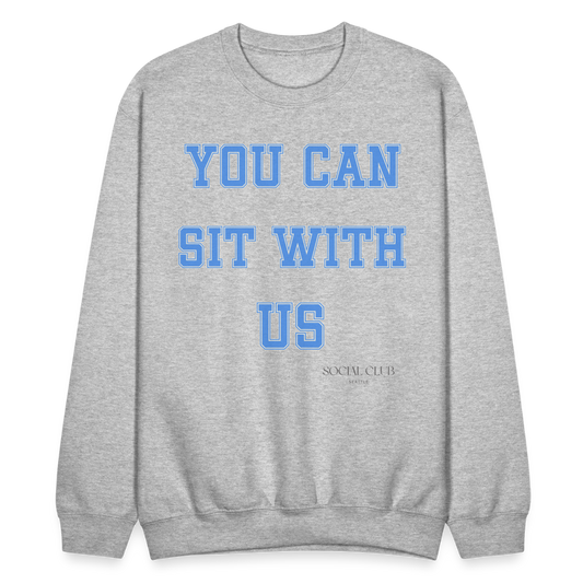 COZY AND INCLUSIVE CREWNECK - heather gray