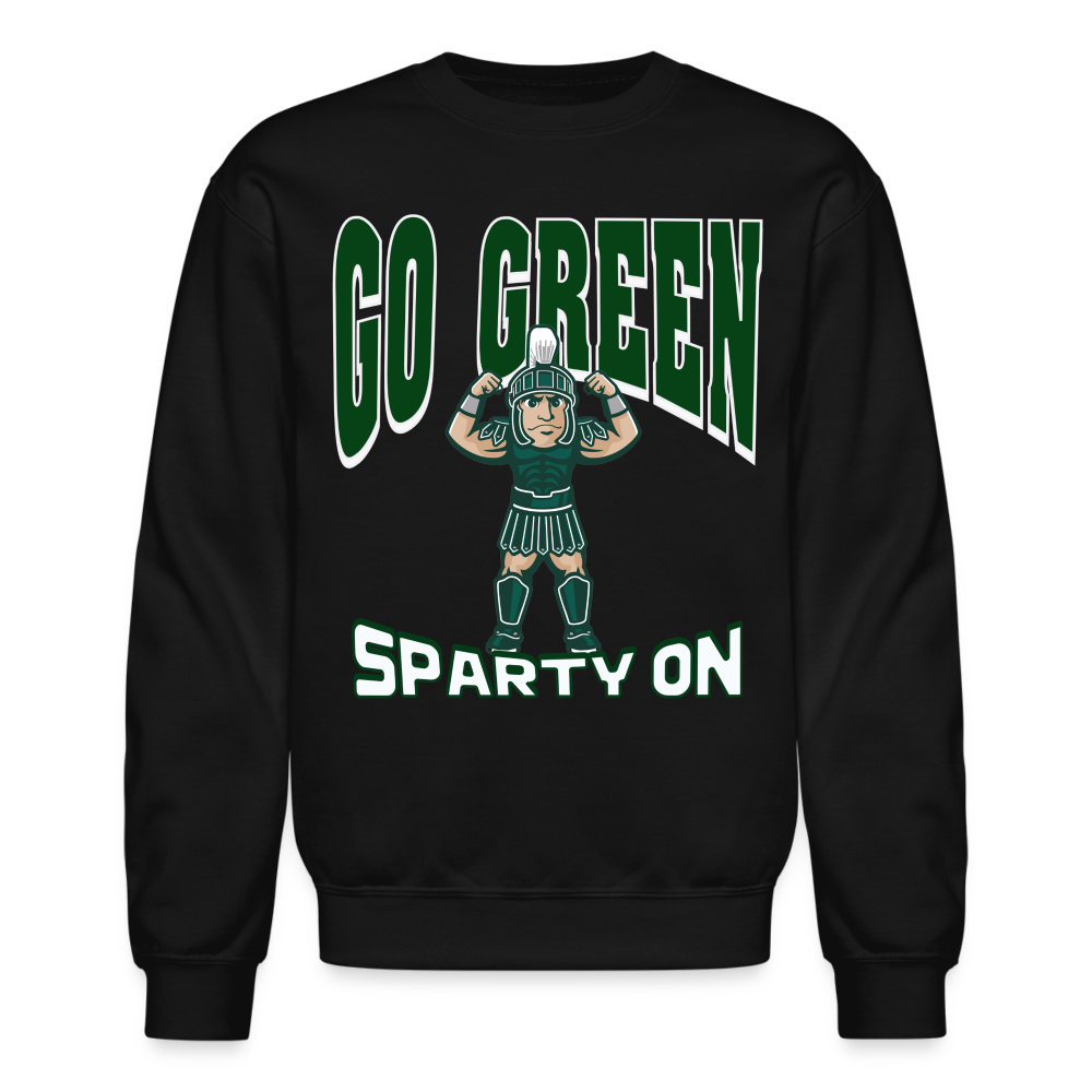 Sparty Basic Crewneck Sweatshirt - black