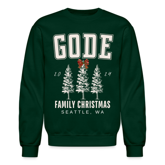 Gode Family Bow Crew - forest green
