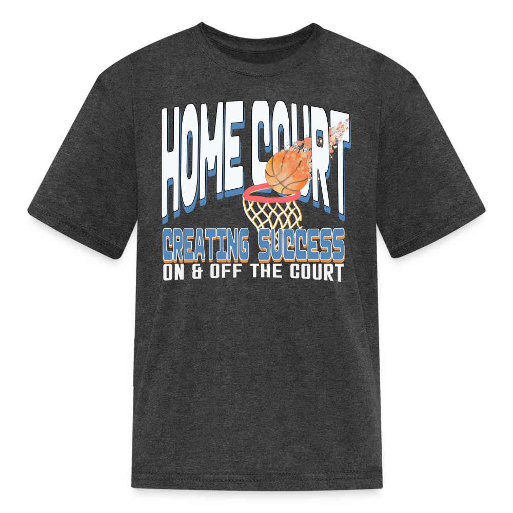 Home Court Kids' T-Shirt - heather black