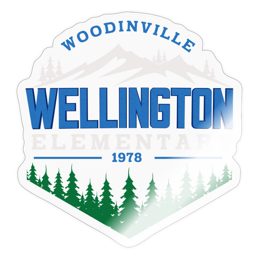 Wellington Landscape - Sticker - transparent glossy