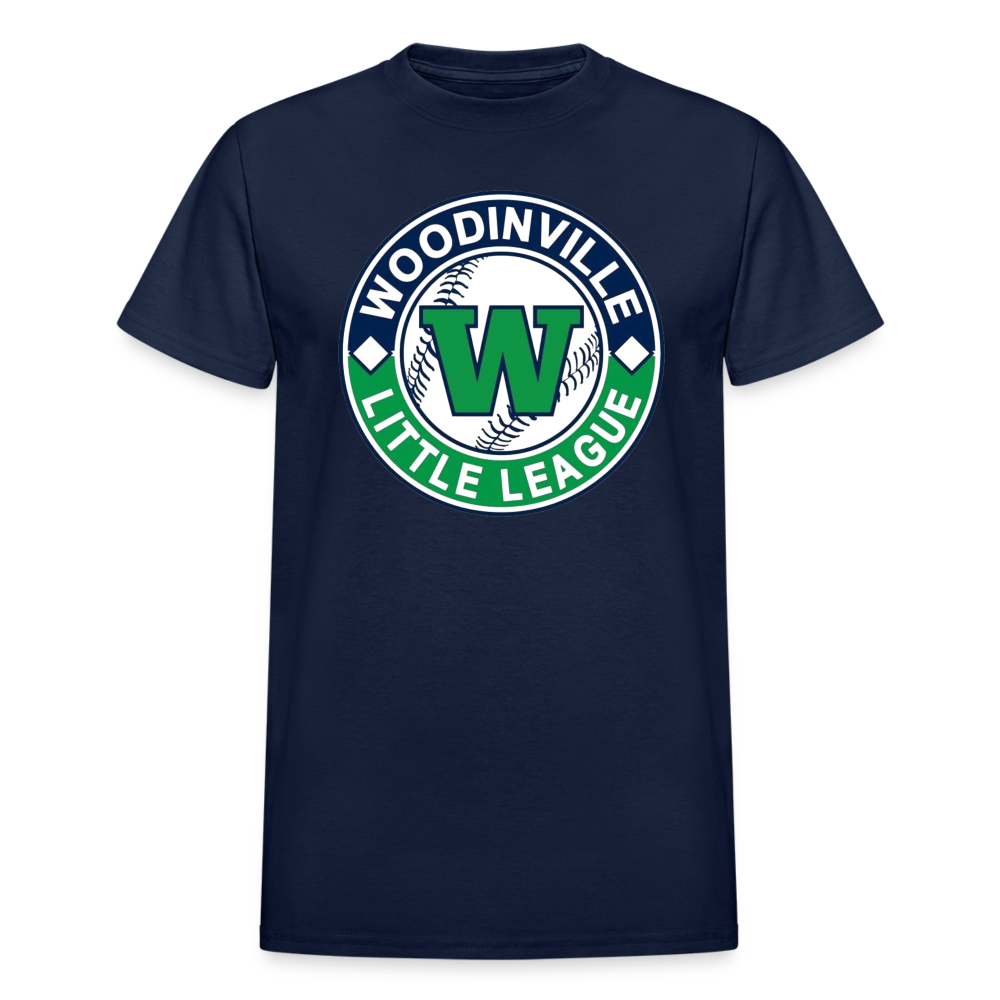 Woodinville LL Cotton Adult T-Shirt - navy