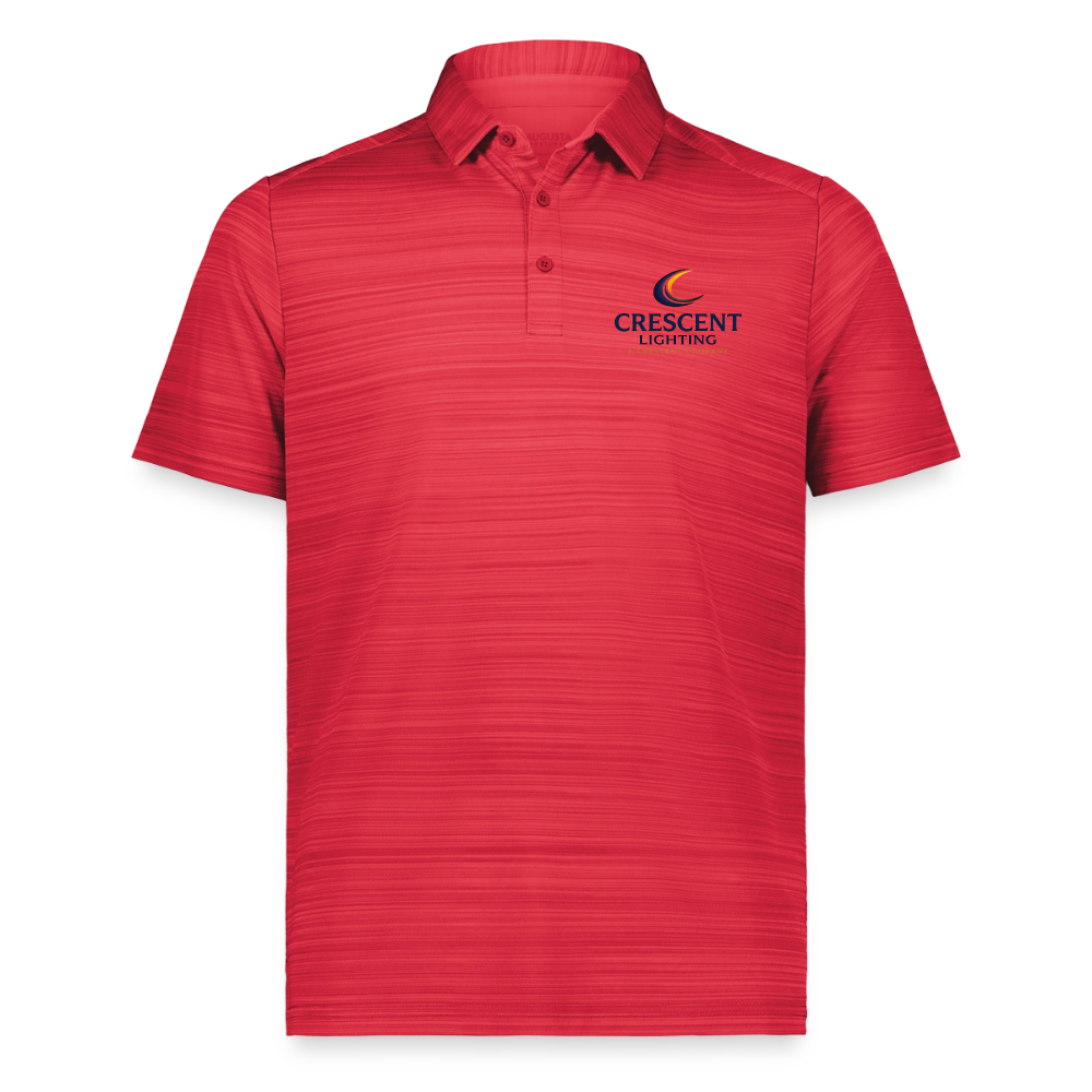 Crescent Lighting | Augusta Sportswear Men's Pursuit Polo - red