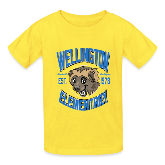 THIRD - Webster Logo - T-Shirt - yellow