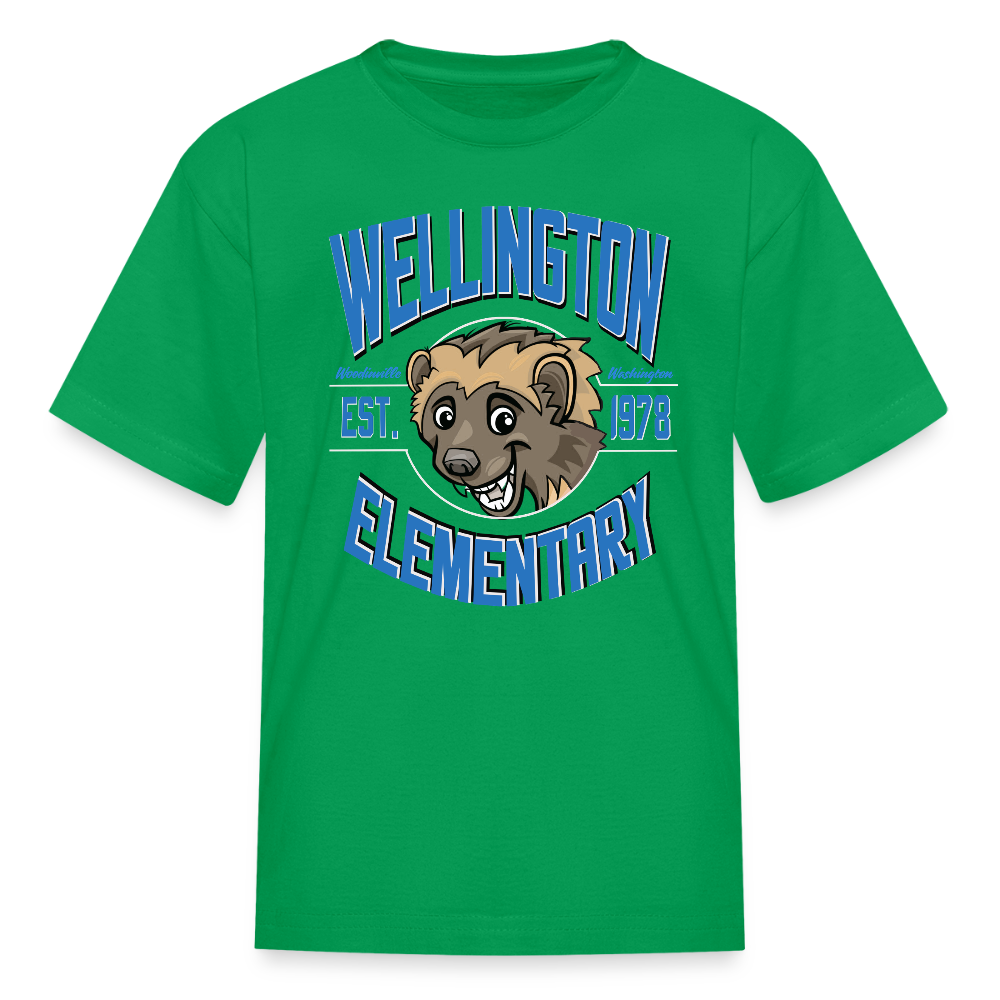 FOURTH - Webster Logo - Kids' T-Shirt - kelly green