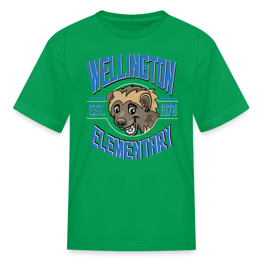 FOURTH - Webster Logo - Kids' T-Shirt - kelly green