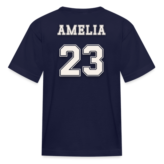 Amelia YOUTH T-Shirt - navy