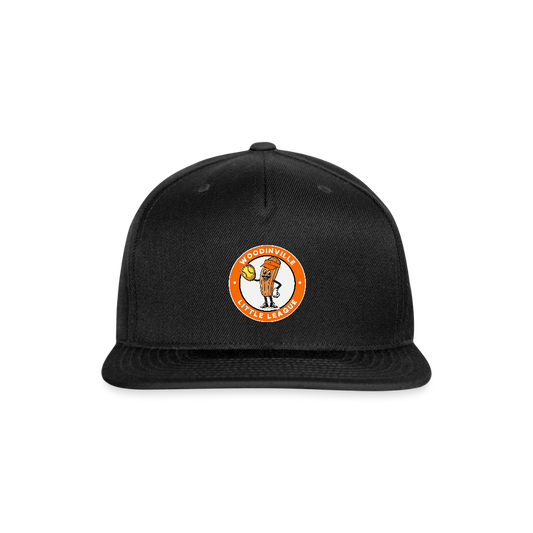 CHURROS Snapback Baseball Cap - black