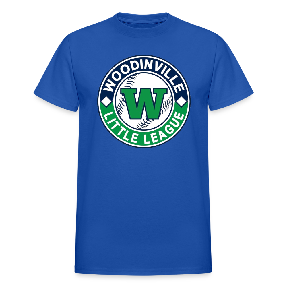 Woodinville LL Cotton Adult T-Shirt - royal blue