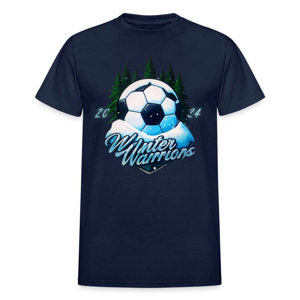 Amelia | Winter Warriors Adult T-Shirt - navy