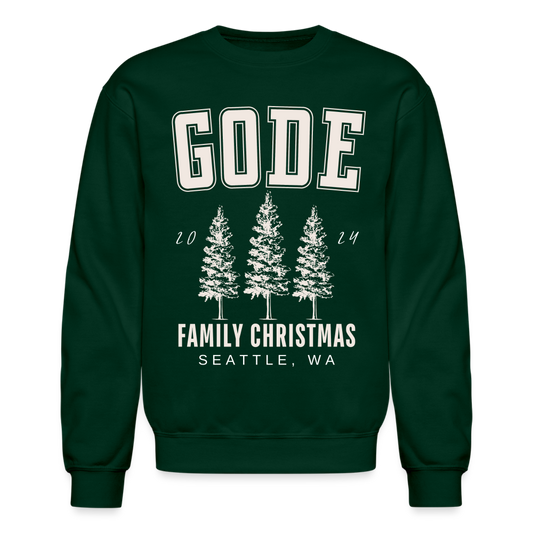 GODE TREES CREW - forest green