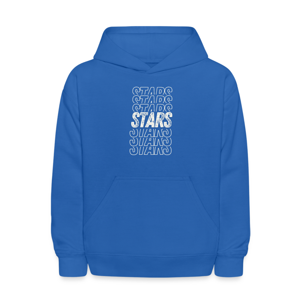 STARS ON REPEAT Kids' Hoodie - royal blue