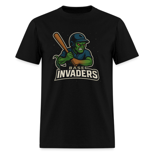 Base Invaders Classic T-Shirt - black
