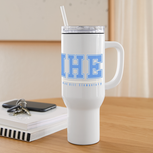 HHE 40 oz Travel Tumbler - white