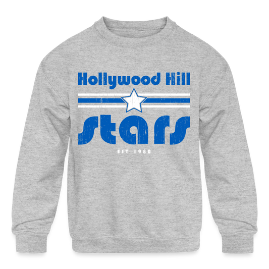 HHE STARS Kids' Crew - heather gray