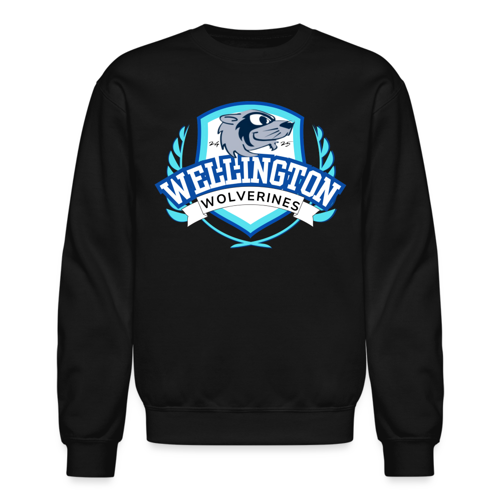 WELLINGTON ADULT CREWNECK 24/25 - black