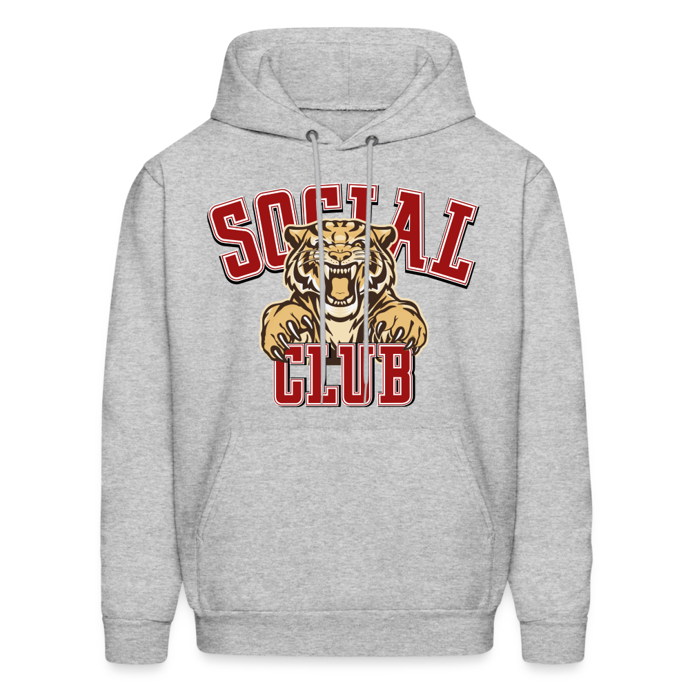 SOCIAL CLUB TIGER  Hoodie - heather gray