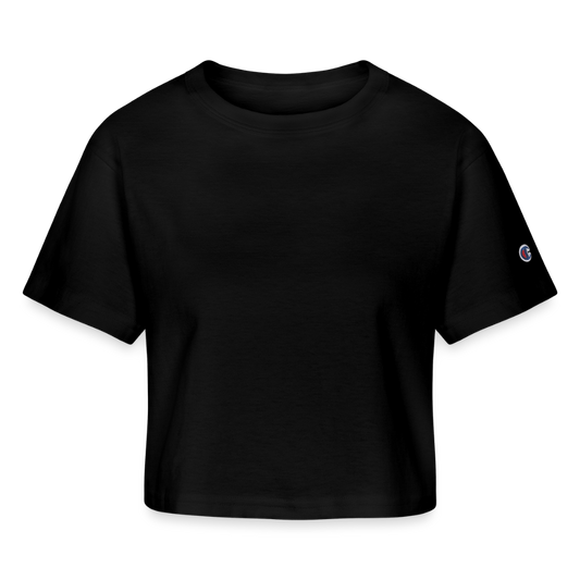 Champion Women’s Cropped T-Shirt - black