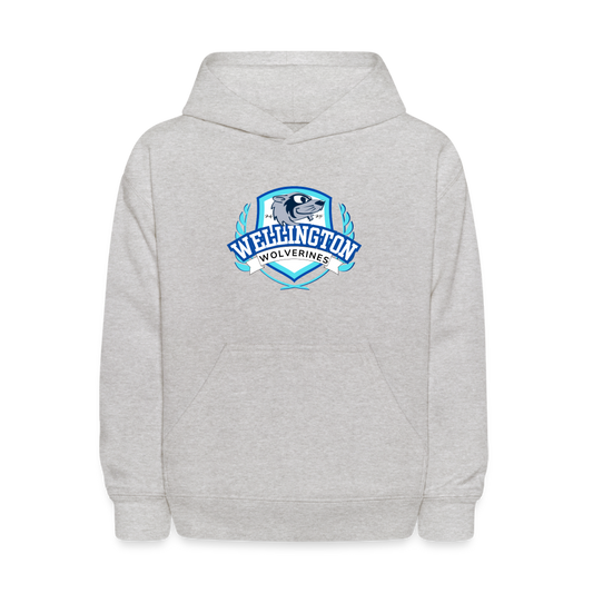 WELLINGTON KIDS HOODIE - heather gray