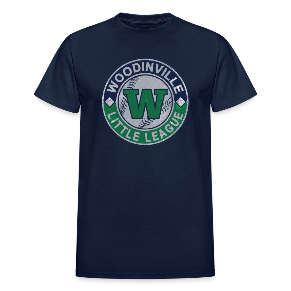 Woodinville LL Cotton Adult T-Shirt - navy