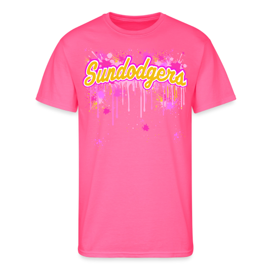 Sundodgers Pink Out | Unisex 50/50 T-Shirt Jerseez - neon pink