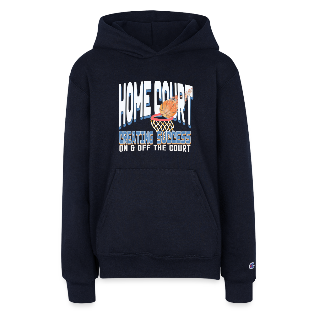 Home Court Youth Hoodie - navy