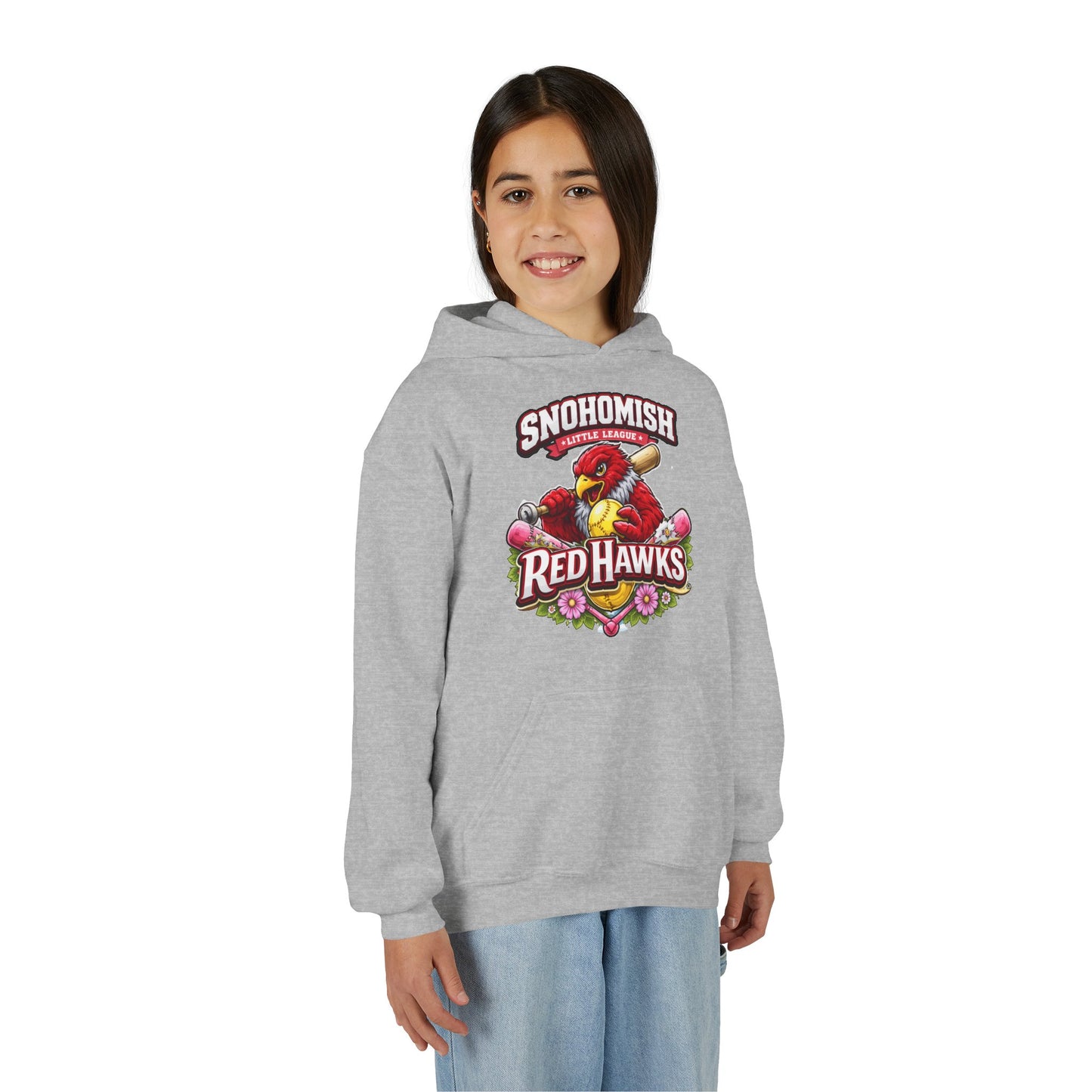 Red Hawks wider | Youth Hoodie