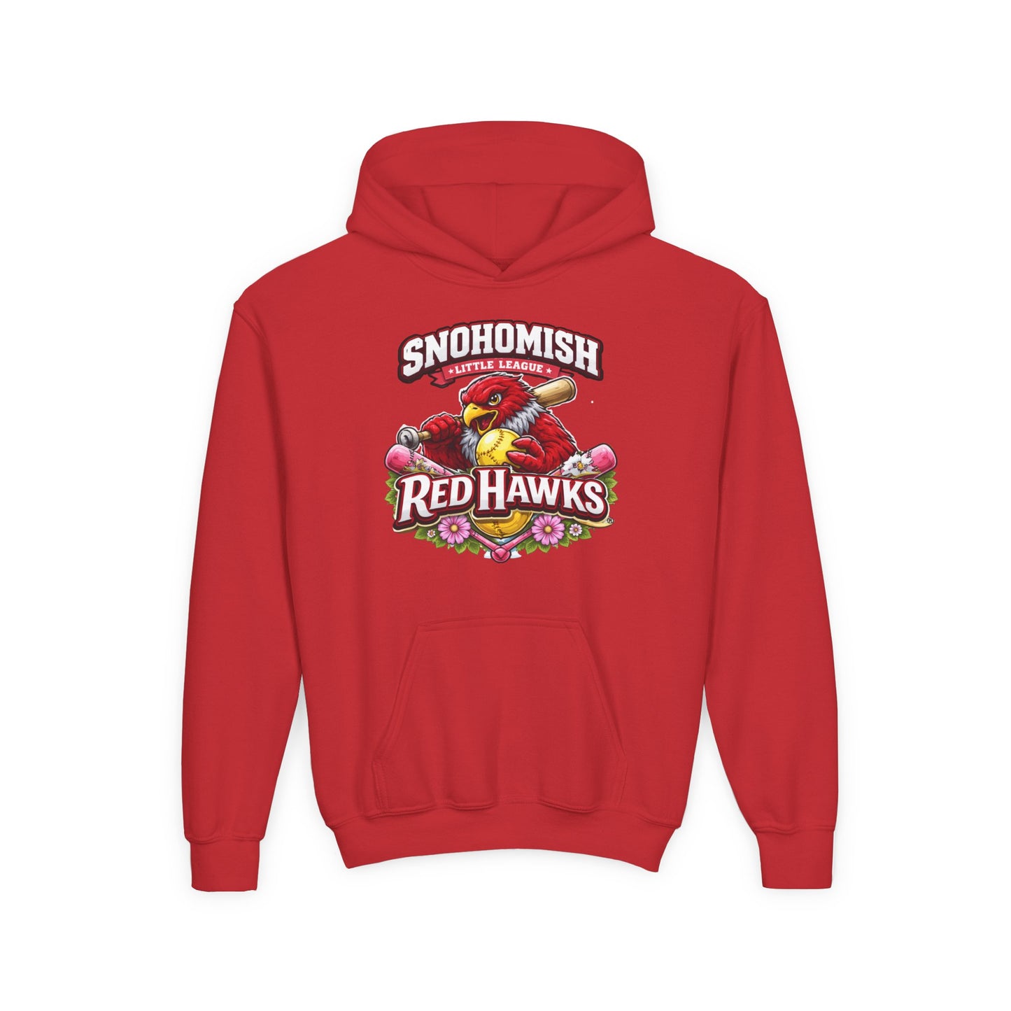 Red Hawks wider | Youth Hoodie