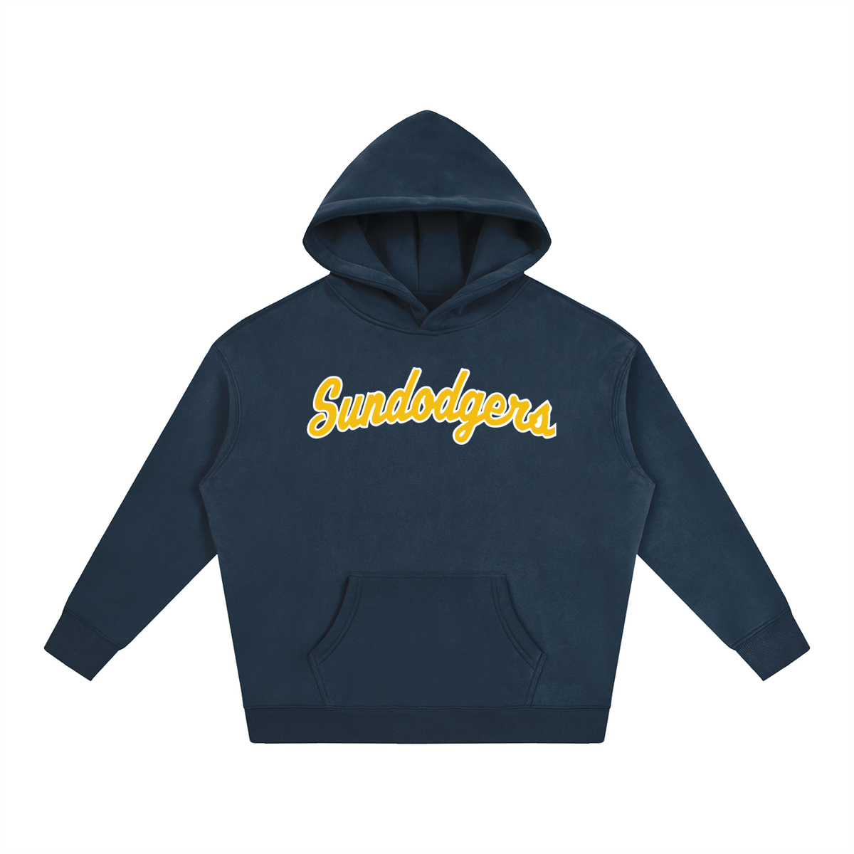 Sundodgers | Relaxed Fit Fleeced Hoodie
