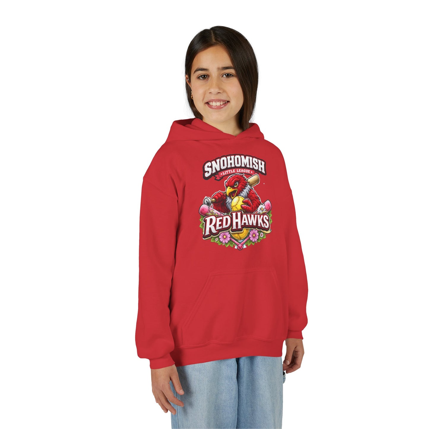 Red Hawks wider | Youth Hoodie